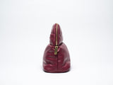 MINEE Large Makeup Bag - Burgundy Pouch