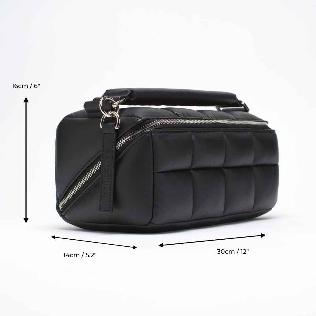 Black Makeup Bag Set Bundle the HOMEE + BIGEE - ESTETIKA