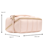 Blush Pink BIGEE Large Beauty Travel Case - ESTETIKA