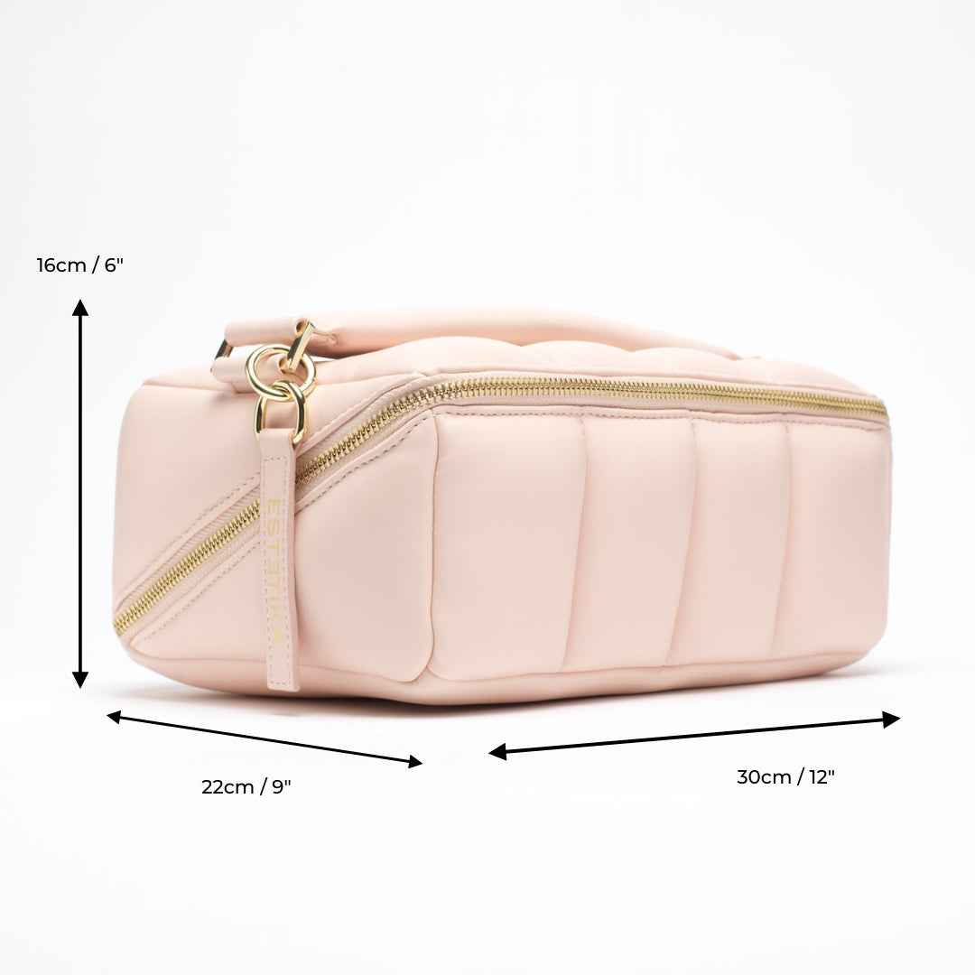 Blush Pink Makeup Bag Bundle - The HOMEE + BIGEE - ESTETIKA