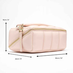 Blush Pink Makeup Bag Bundle - The HOMEE + BIGEE - ESTETIKA
