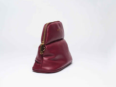 Burgundy MINEE Medium Cosmetic Pouch - ESTETIKA