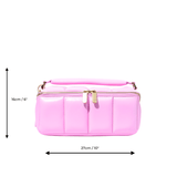 Pink BIGEE Large Beauty Travel Case - ESTETIKA
