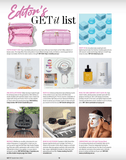 Pink HOMEE Medium Makeup Bag - Designer Cosmetic Case - ESTETIKA