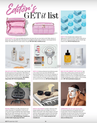 Pink HOMEE Medium Makeup Bag - Designer Cosmetic Case - ESTETIKA