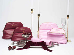 Pink MINEE Medium Makeup Bag - ESTETIKA