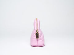 Pink MINEE Small Makeup Bag (with d/gold chain) - ESTETIKA