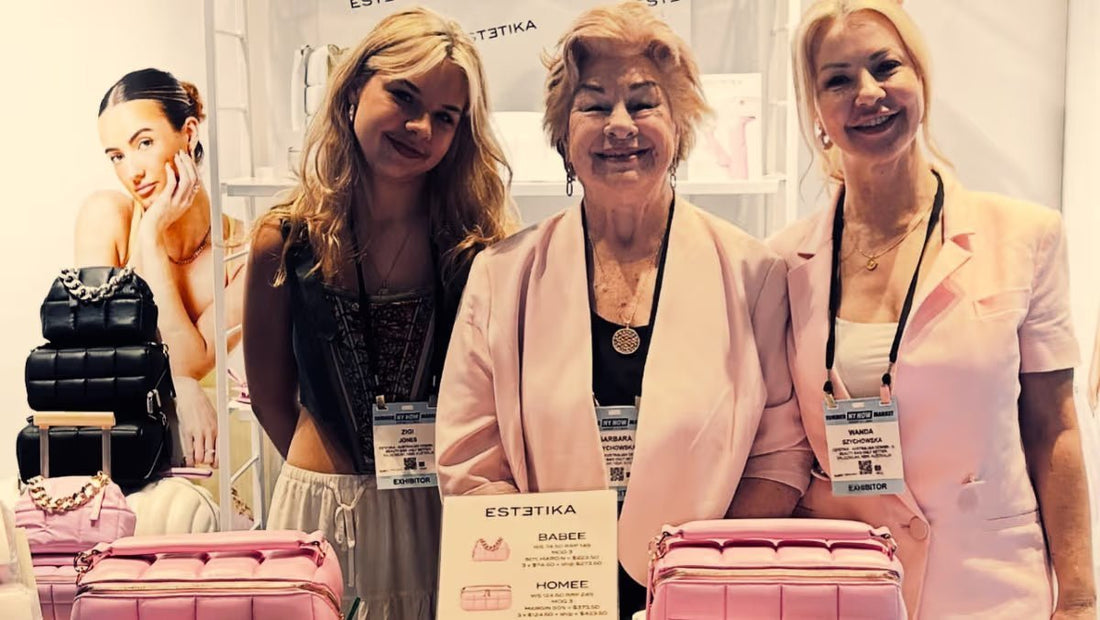 Three Generations. One Bold Vision. Award-Winning Makeup Bags - ESTETIKA