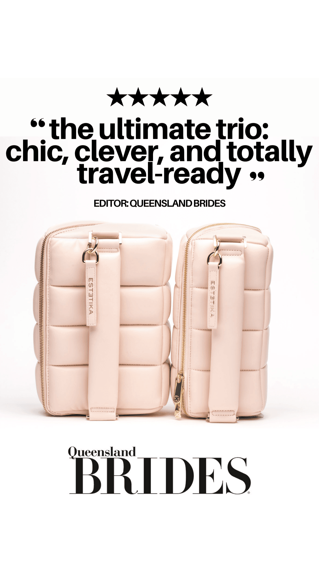 Win a Luxe Beauty Bag from ESTETIKA – As Featured in Queensland Brides - ESTETIKA