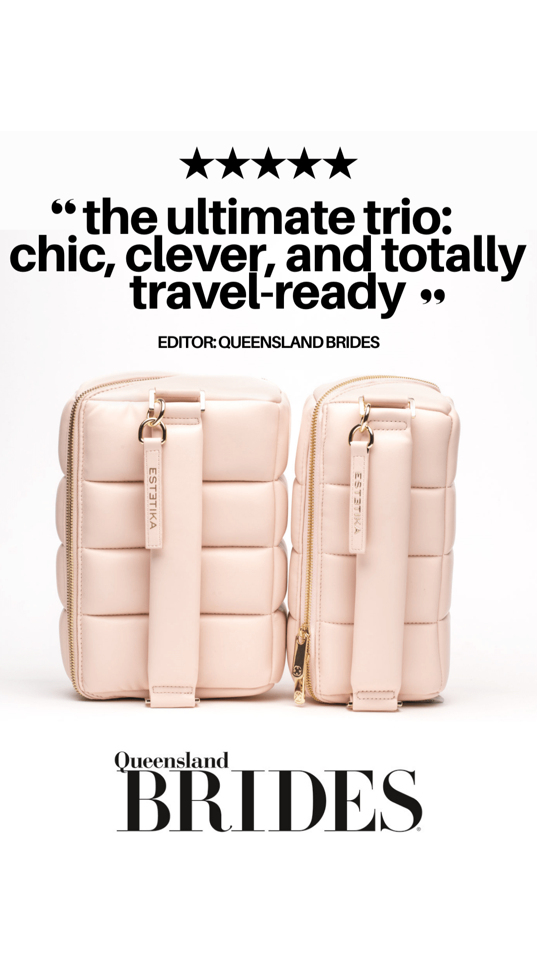 Win a Luxe Beauty Bag from ESTETIKA – As Featured in Queensland Brides - ESTETIKA