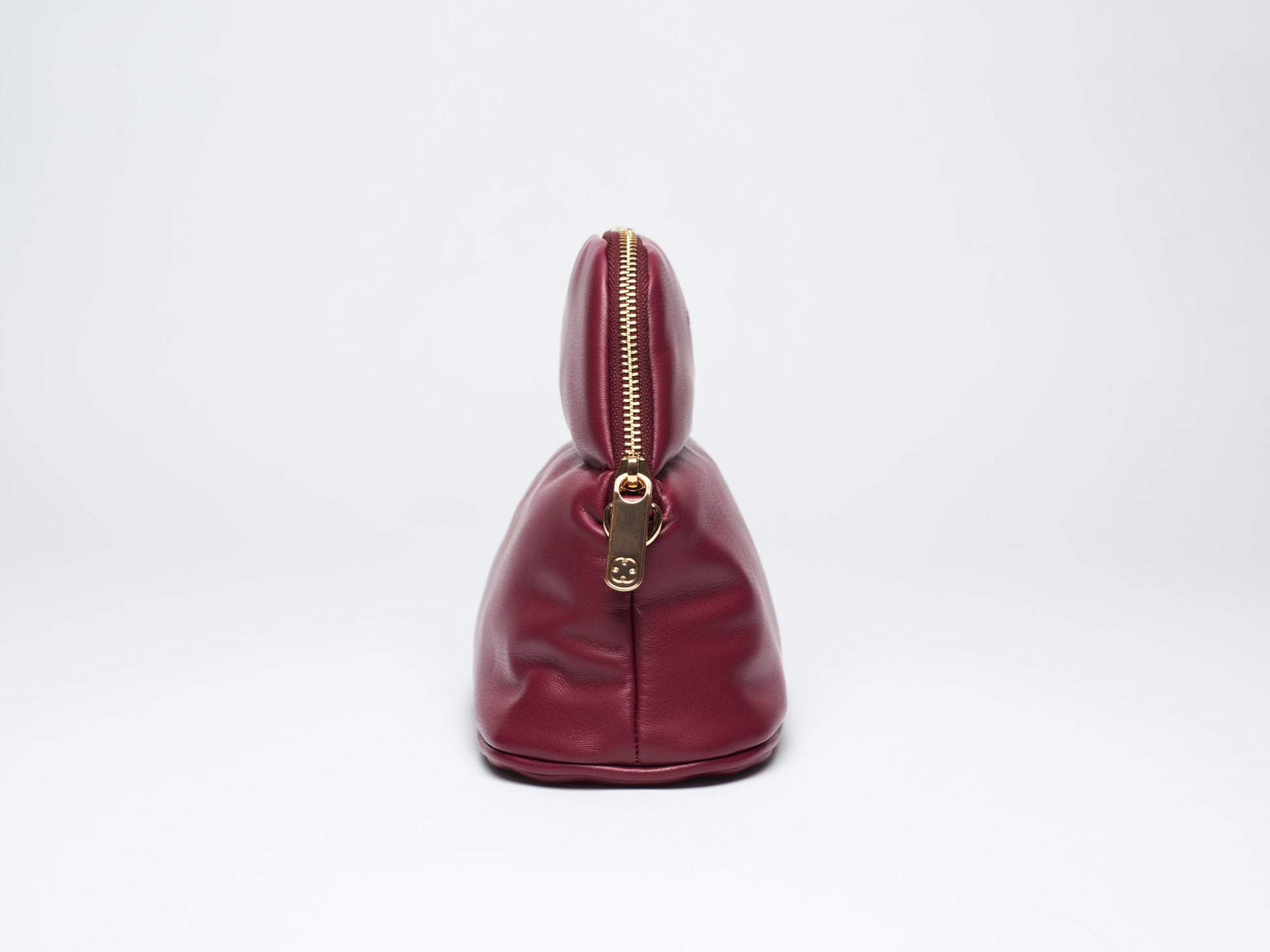 Burgundy MINEE Medium Cosmetic Pouch