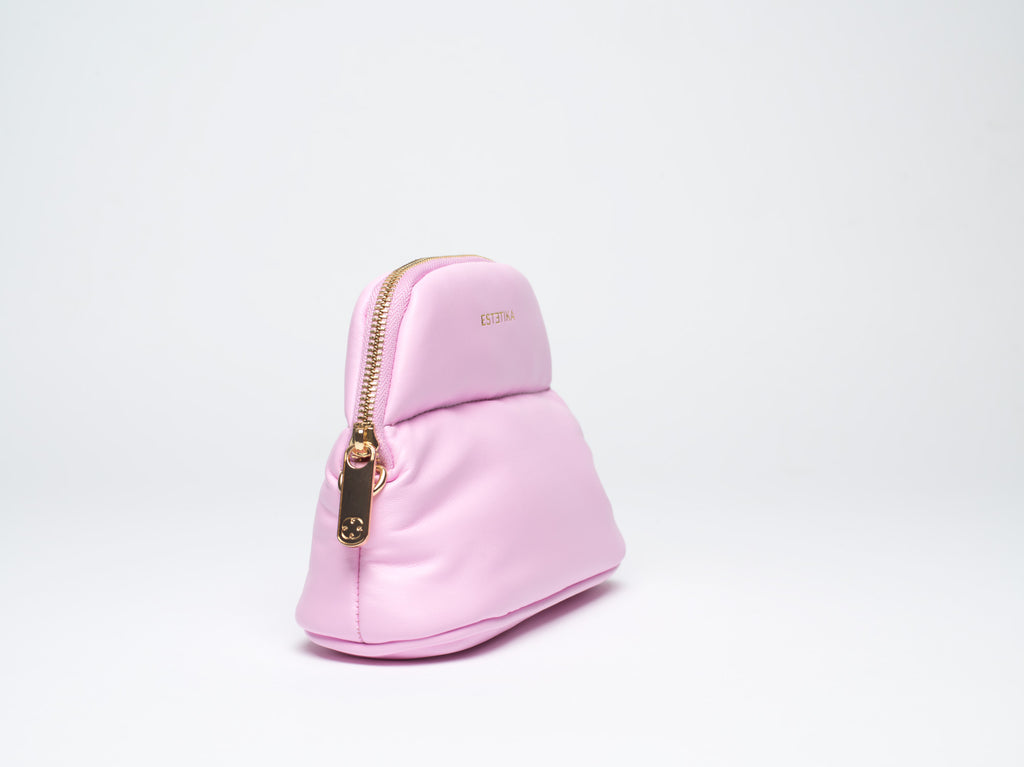 Pink MINEE Small Cosmetic Pouch