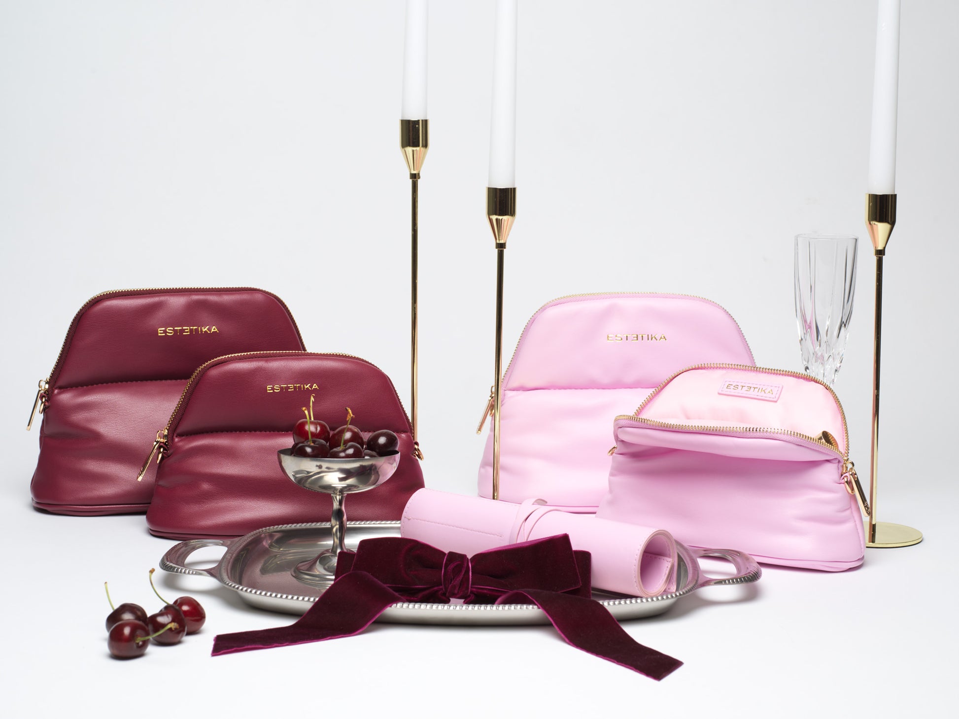 Pink Makeup Brush Holder