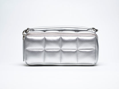 Silver Makeup Bag - The HOMEE