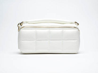 Bridal White Makeup Bag - The HOMEE