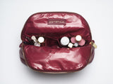 MINEE Large Makeup Bag - Burgundy Pouch