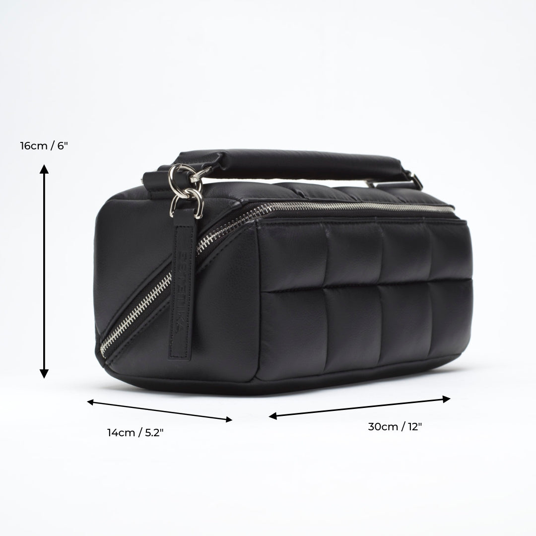 Black Makeup Bag - The HOMEE