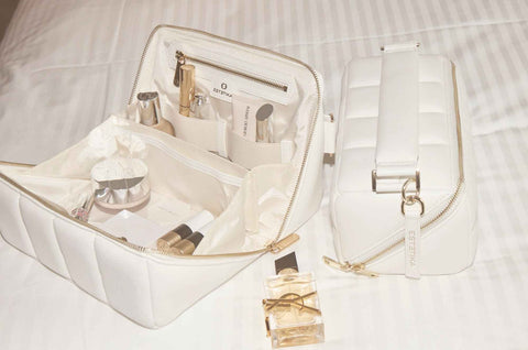 BIGEE Large Makeup Bag - Designer Cosmetic Case - ESTETIKA