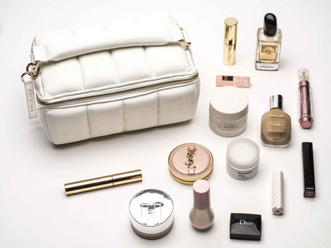 BIGEE Large Makeup Bag - Designer Cosmetic Case - ESTETIKA