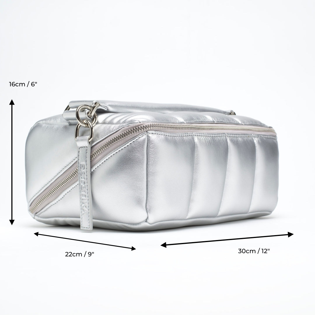 Silver Makeup Bag Bundle