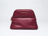 MINEE Medium Makeup Bag - Burgundy - ESTETIKA