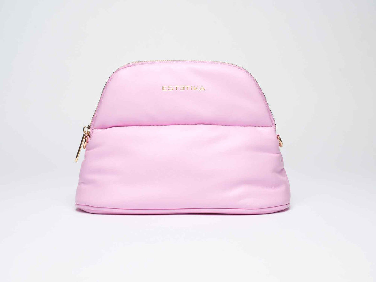 MINEE Medium Makeup Bag - Pink - ESTETIKA