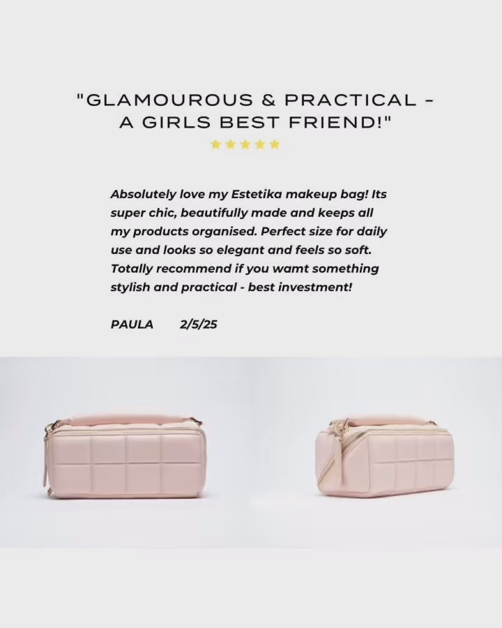 Our Diva queens giving ⭐️⭐️⭐️⭐️⭐️ star reviews are everything to me. Thank you beautiful angels. 😍💫

#makeupbag #estetika #makeup #beauty #luxurylifestyle #bridal #bridesmaid #bride #mother #mothersday #gifts