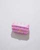 Pink HOMEE Medium Makeup Bag - Designer Cosmetic Case - ESTETIKA
